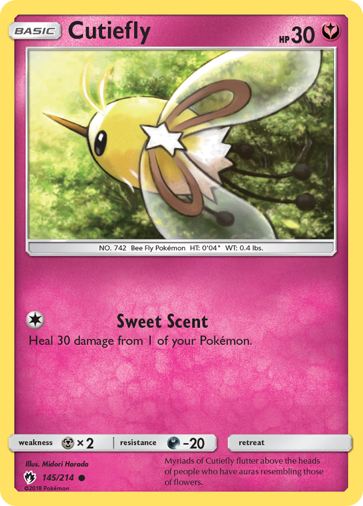 Cutiefly (145) [SM - Lost Thunder]