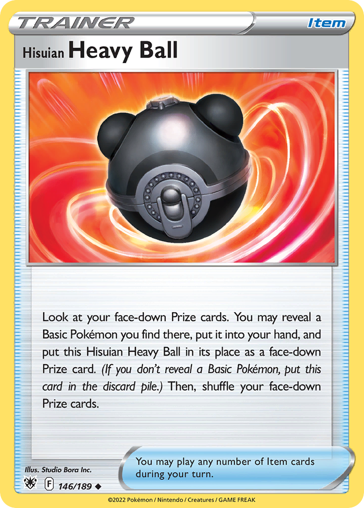 Hisuian Heavy Ball (146/189) [Sword & Shield: Astral Radiance] Reverse Holofoil - Deck Out Gaming