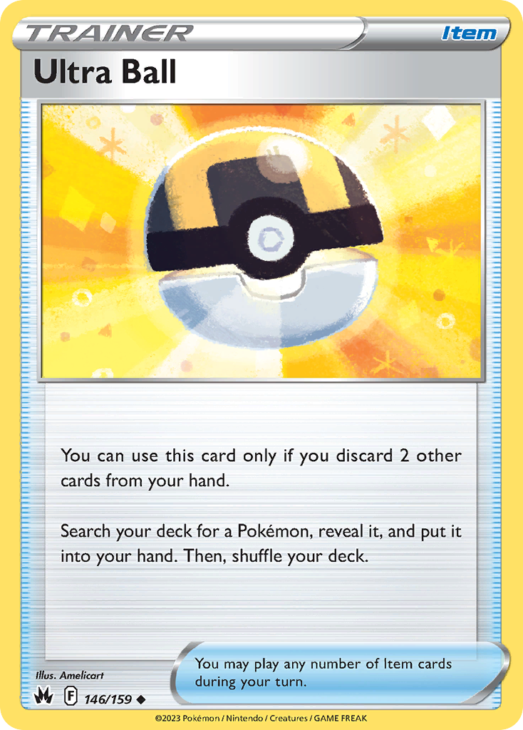 Ultra Ball (146/159) [Sword & Shield: Crown Zenith] Reverse Holofoil - Deck Out Gaming