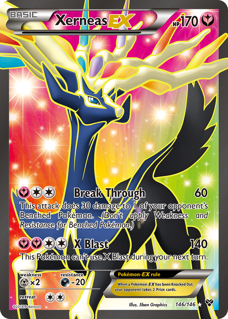 Xerneas EX (146 Full Art) (146) [XY Base Set] - Deck Out Gaming