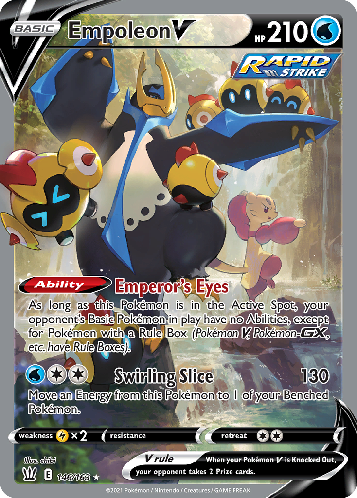 Empoleon V (Alternate Full Art) [SWSH05: Battle Styles] - Deck Out Gaming
