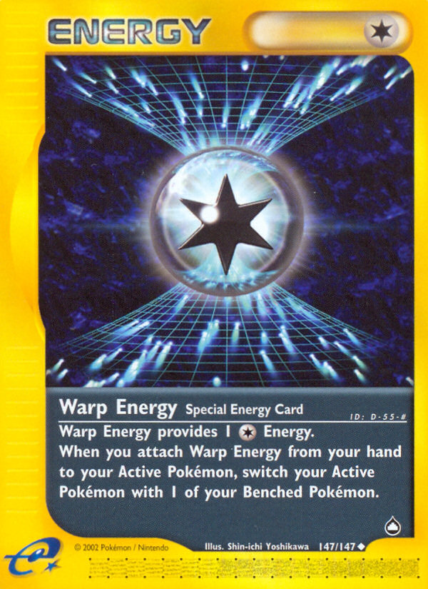 Warp Energy (147) [Aquapolis] - Deck Out Gaming