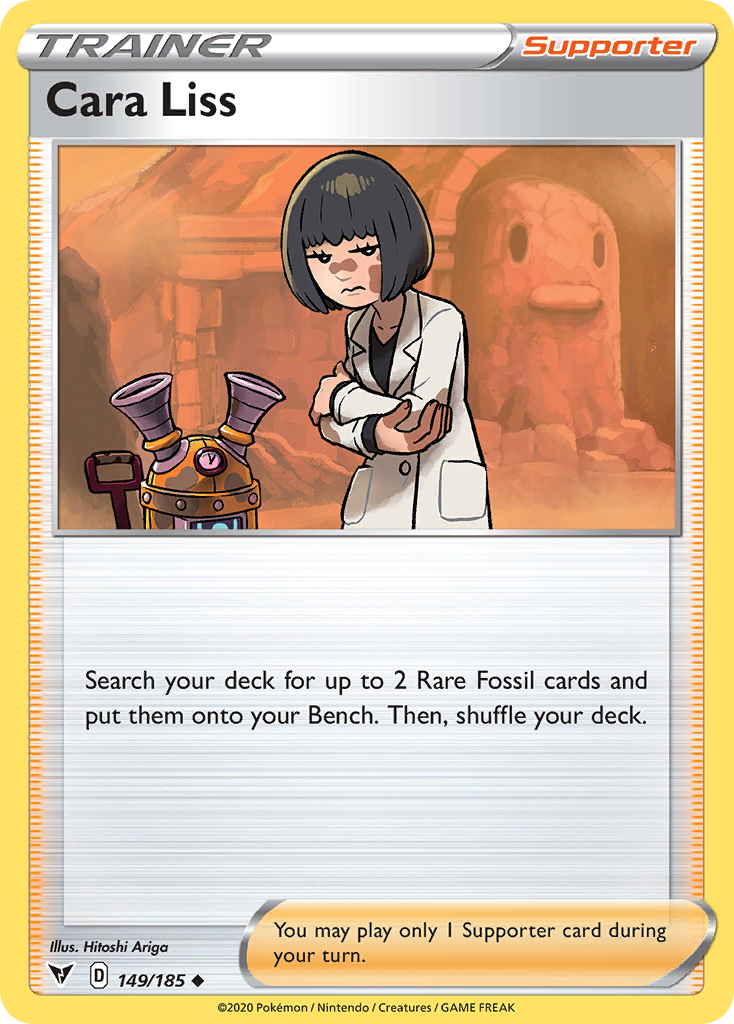 Cara Liss [SWSH04: Vivid Voltage] Reverse Holofoil - Deck Out Gaming