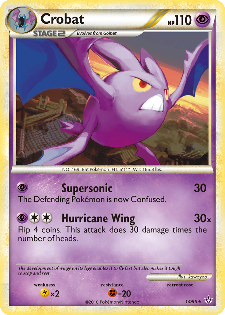 Crobat (14) [Unleashed] - Deck Out Gaming
