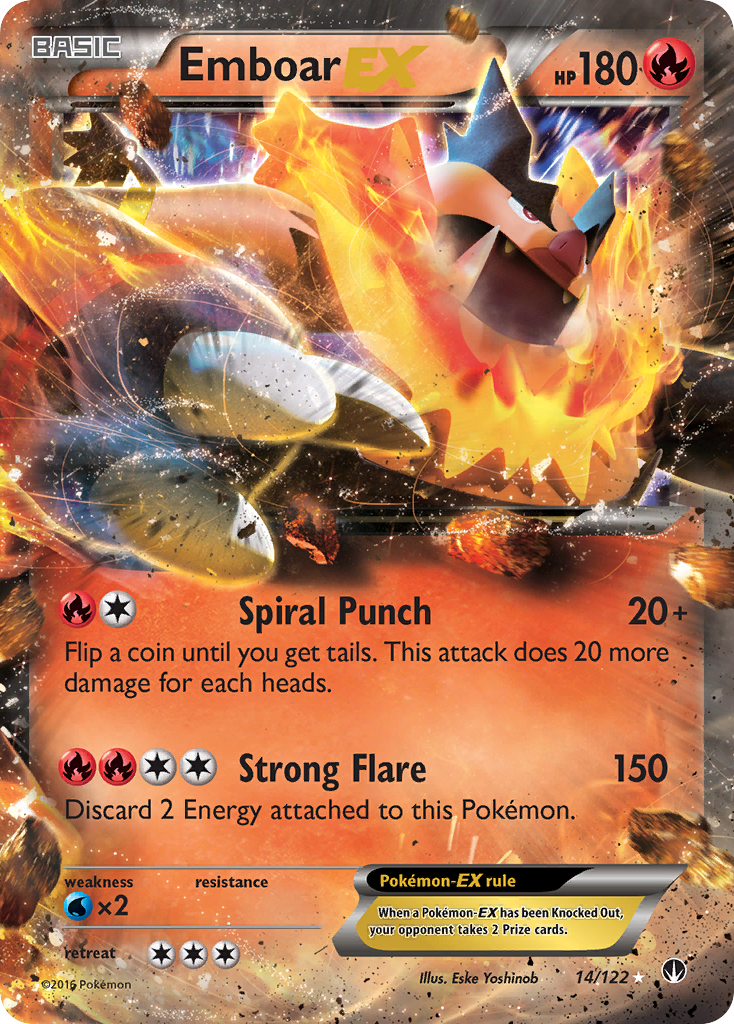 Emboar EX (14) [XY - BREAKpoint] - Deck Out Gaming