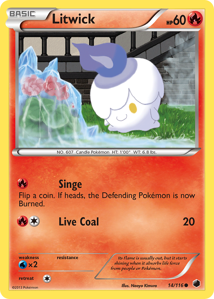 Litwick (14) [Plasma Freeze] Reverse Holofoil - Deck Out Gaming