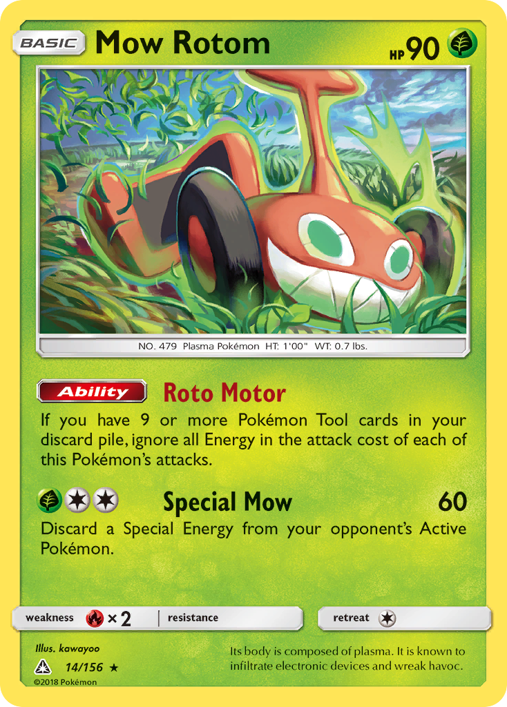 Mow Rotom (14) [SM - Ultra Prism] - Deck Out Gaming