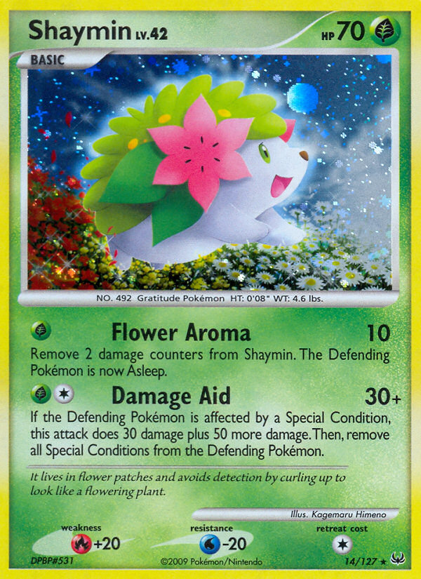 Shaymin (14) [Platinum] - Deck Out Gaming