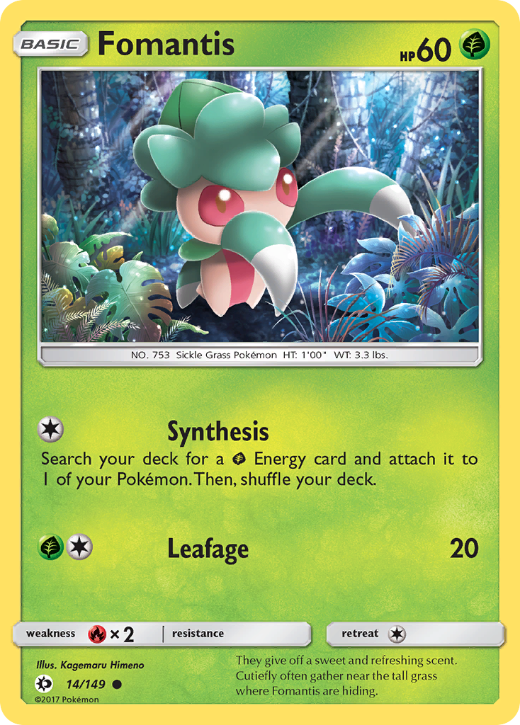 Fomantis (14) [SM Base Set] - Deck Out Gaming