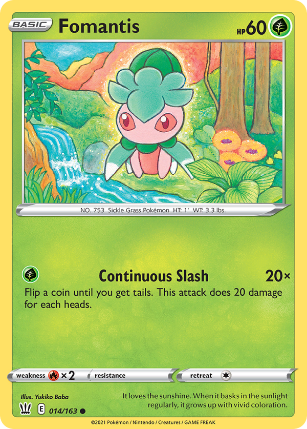 Fomantis [SWSH05: Battle Styles] - Deck Out Gaming