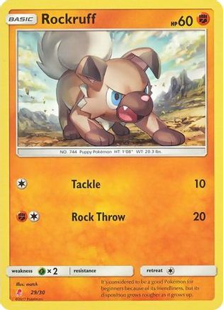 Rockruff (29/30) [Sun & Moon: Trainer Kit - Lycanroc] - Deck Out Gaming