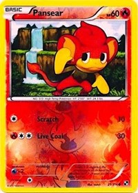 Pansear (Energy Reverse Holo) (21) [Miscellaneous Cards & Products] - Deck Out Gaming