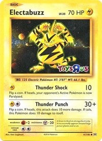 Electabuzz (Toys R Us Promo) (41) [Miscellaneous Cards & Products]