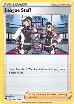 League Staff [SWSH04: Vivid Voltage] Reverse Holofoil - Deck Out Gaming