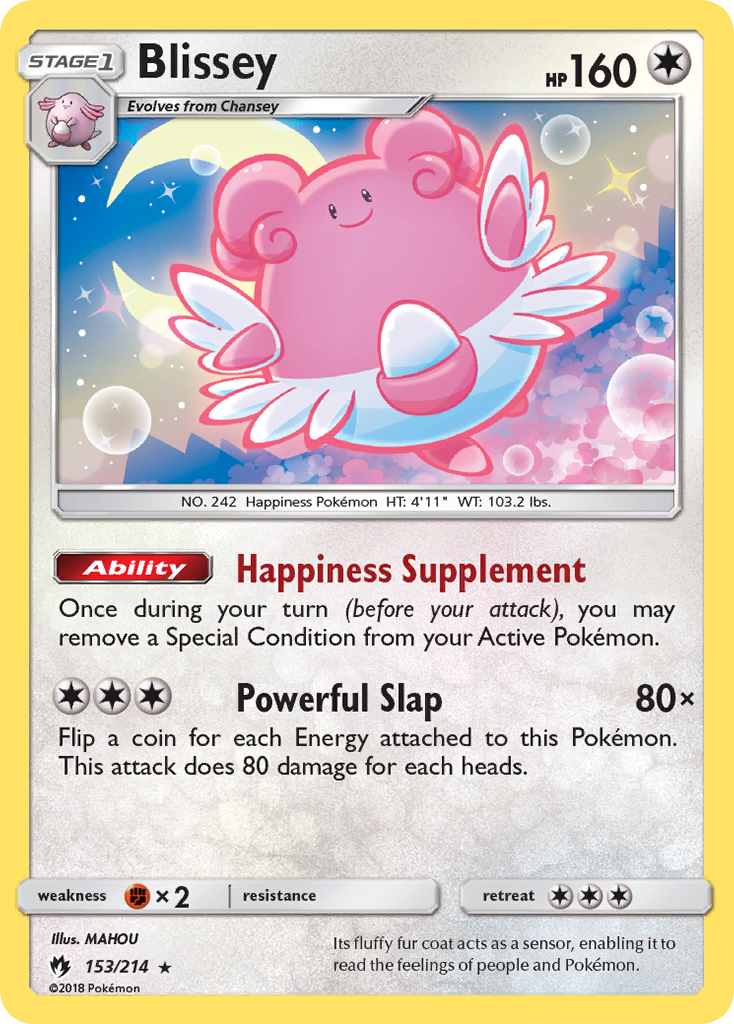 Blissey (153) [SM - Lost Thunder] Reverse Holofoil