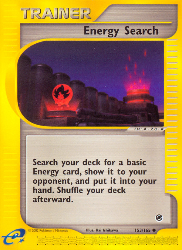 Energy Search (153) [Expedition] Reverse Holofoil - Deck Out Gaming