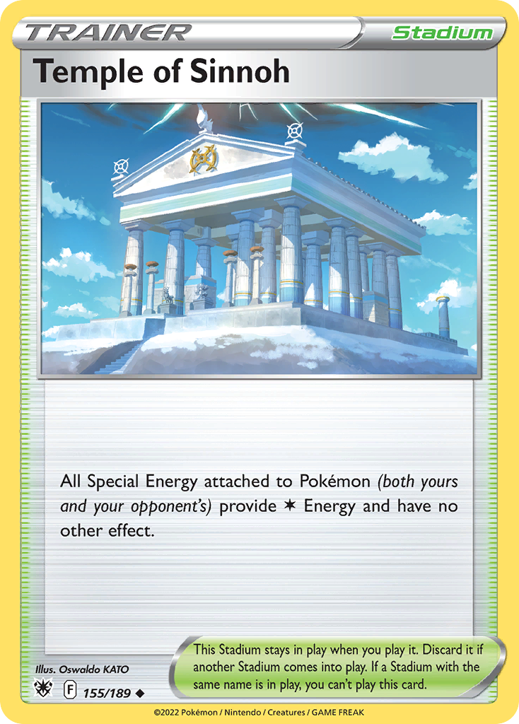 Temple of Sinnoh (155/189) [Sword & Shield: Astral Radiance] - Deck Out Gaming