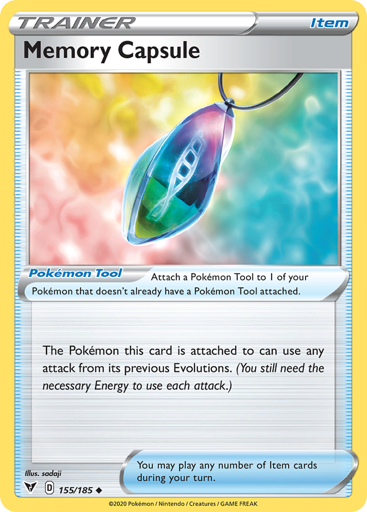 Memory Capsule [SWSH04: Vivid Voltage] Reverse Holofoil - Deck Out Gaming