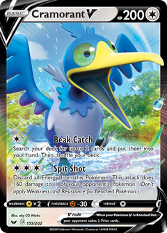 Cramorant V [SWSH01: Sword & Shield Base Set] - Deck Out Gaming
