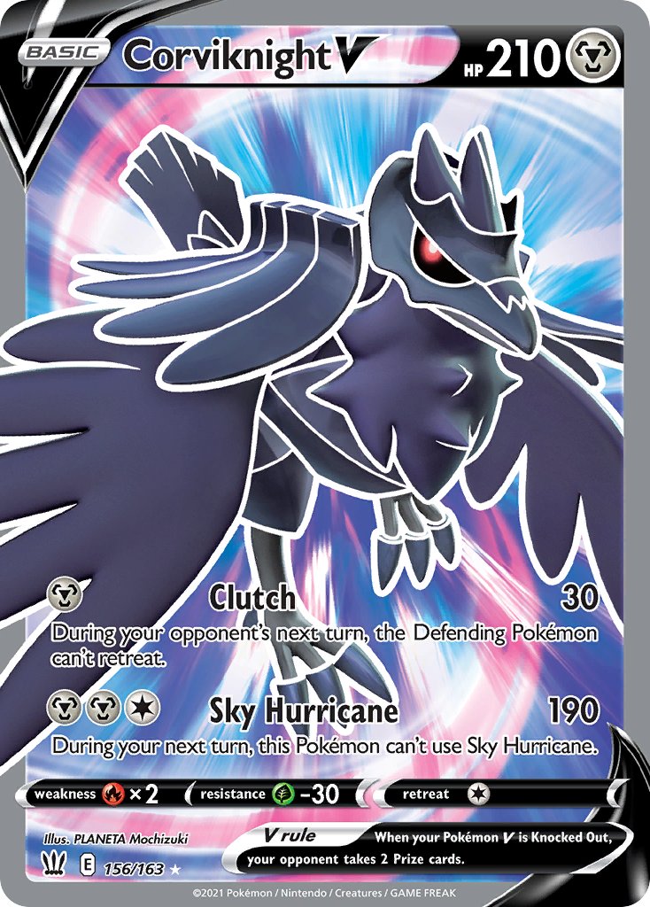 Corviknight V (Full Art) [SWSH05: Battle Styles] - Deck Out Gaming