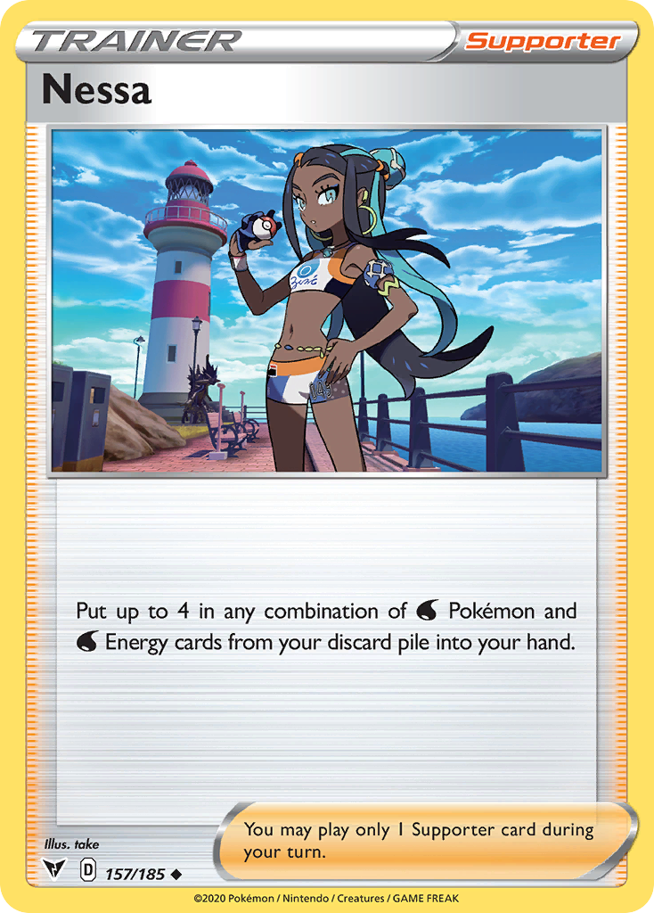 Nessa [SWSH04: Vivid Voltage] Reverse Holofoil - Deck Out Gaming