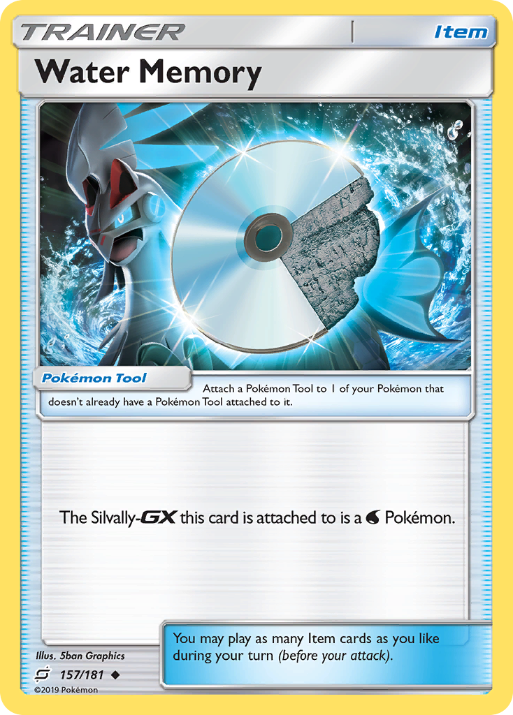 Water Memory (157/181) [Sun & Moon: Team Up] Reverse Holofoil - Deck Out Gaming