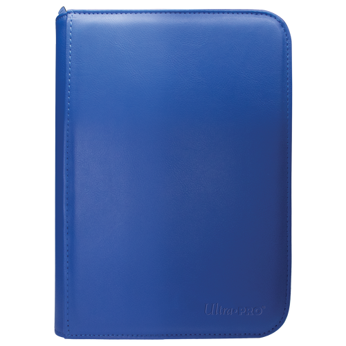 Ultra Pro Vivid 4-Pocket Zippered PRO-Binder - Blue