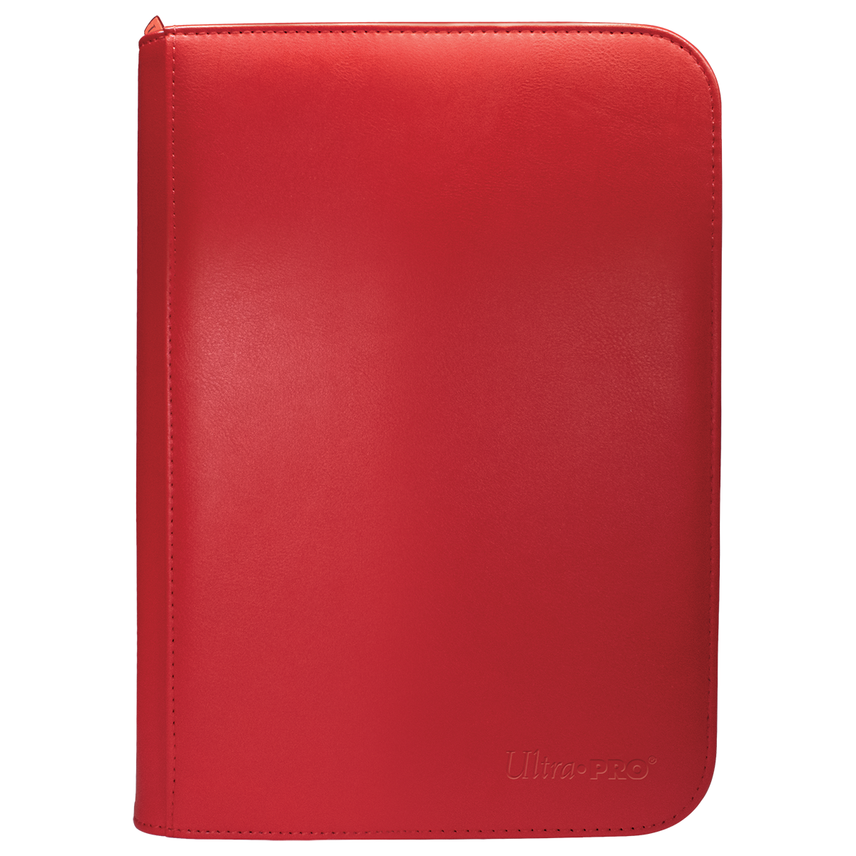 Ultra Pro Vivid 4-Pocket Zippered PRO-Binder - Red