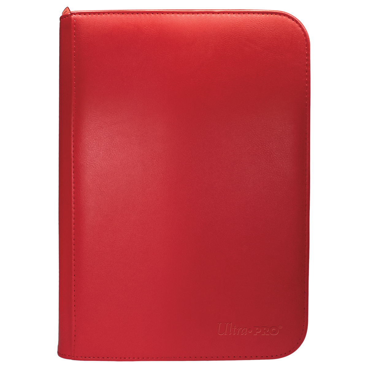 Ultra Pro Vivid 4-Pocket Zippered PRO-Binder - Red - Deck Out Gaming