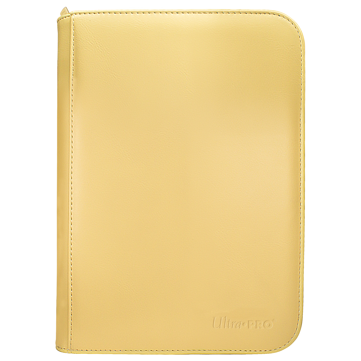 Ultra Pro Vivid 4-Pocket Zippered PRO-Binder - Yellow