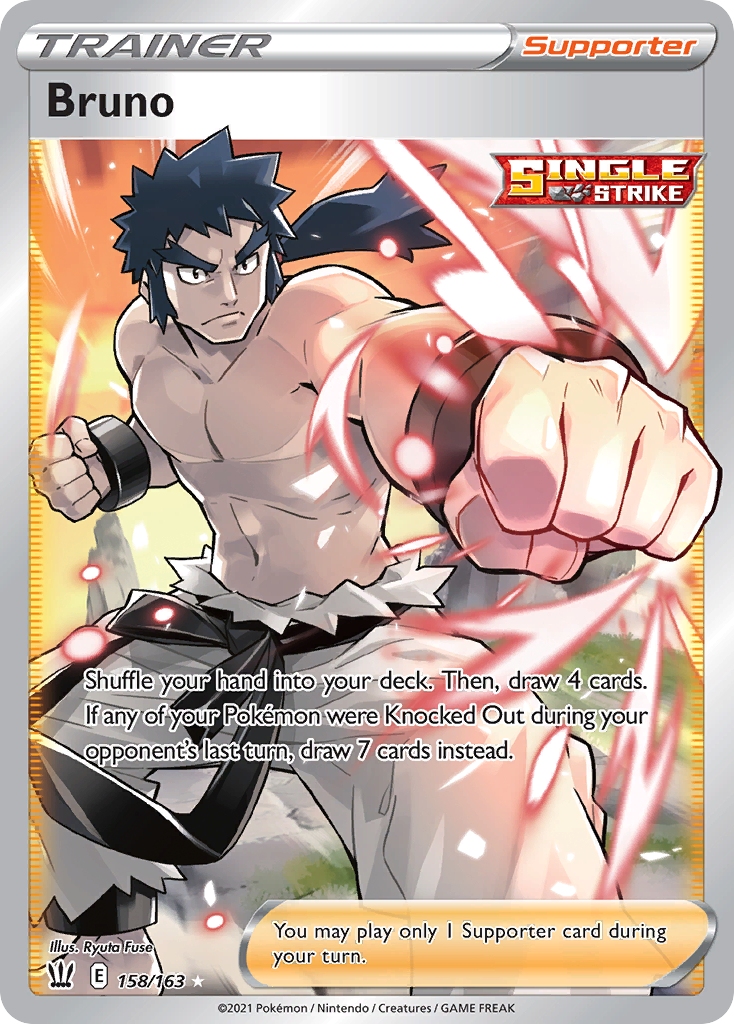 Bruno (Full Art) [SWSH05: Battle Styles] - Deck Out Gaming