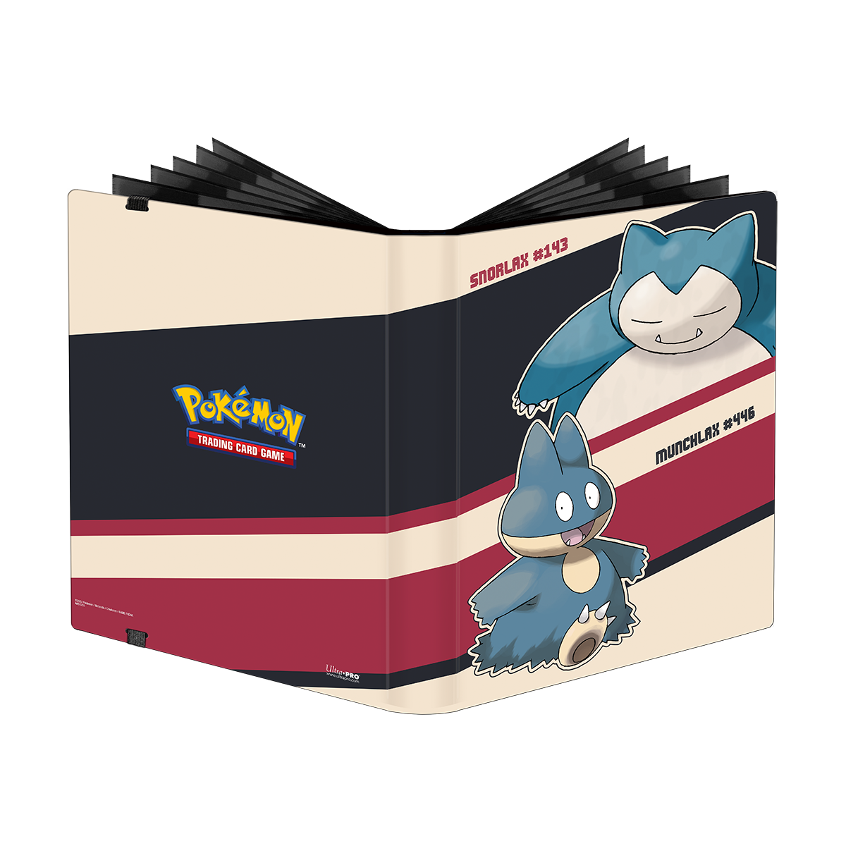 Ultra Pro 9-Pocket PRO-Binder - Snorlax & Munchlax - Deck Out Gaming