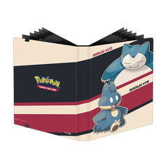 Ultra Pro 9-Pocket PRO-Binder - Snorlax & Munchlax - Deck Out Gaming