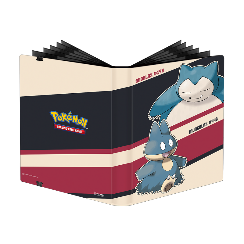 Ultra Pro 9-Pocket PRO-Binder - Snorlax & Munchlax - Deck Out Gaming