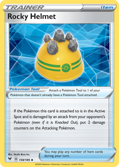 Rocky Helmet [SWSH04: Vivid Voltage] Reverse Holofoil - Deck Out Gaming