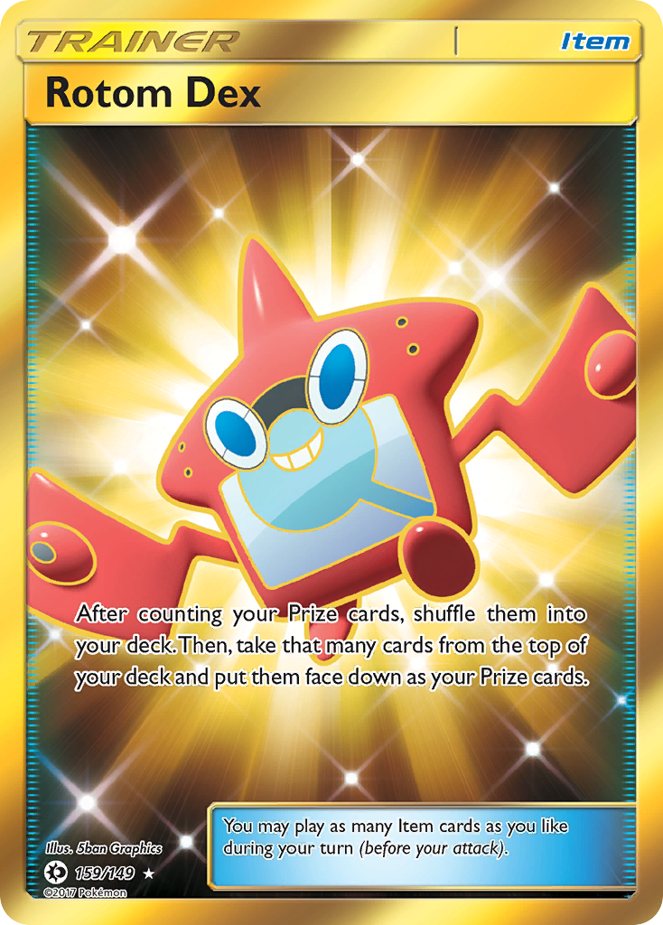 Rotom Dex (Secret) (159) [SM Base Set] - Deck Out Gaming