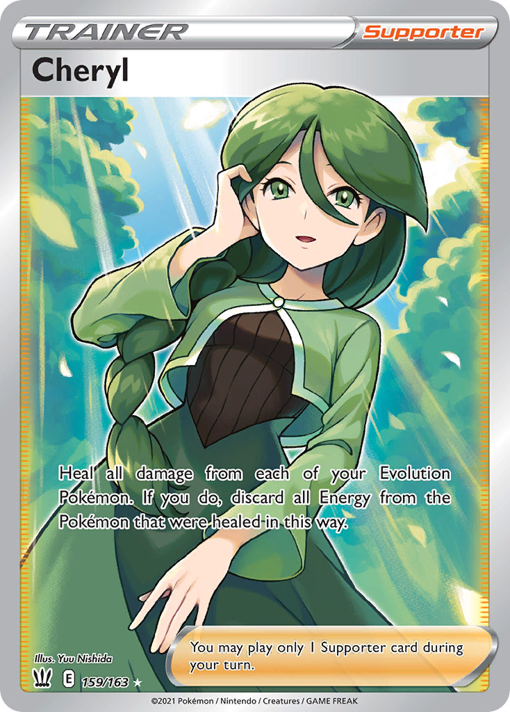 Cheryl (Full Art) [SWSH05: Battle Styles] - Deck Out Gaming