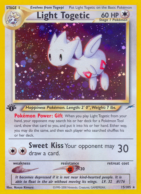 Light Togetic (15/105) [Neo Destiny 1st Edition] - Deck Out Gaming