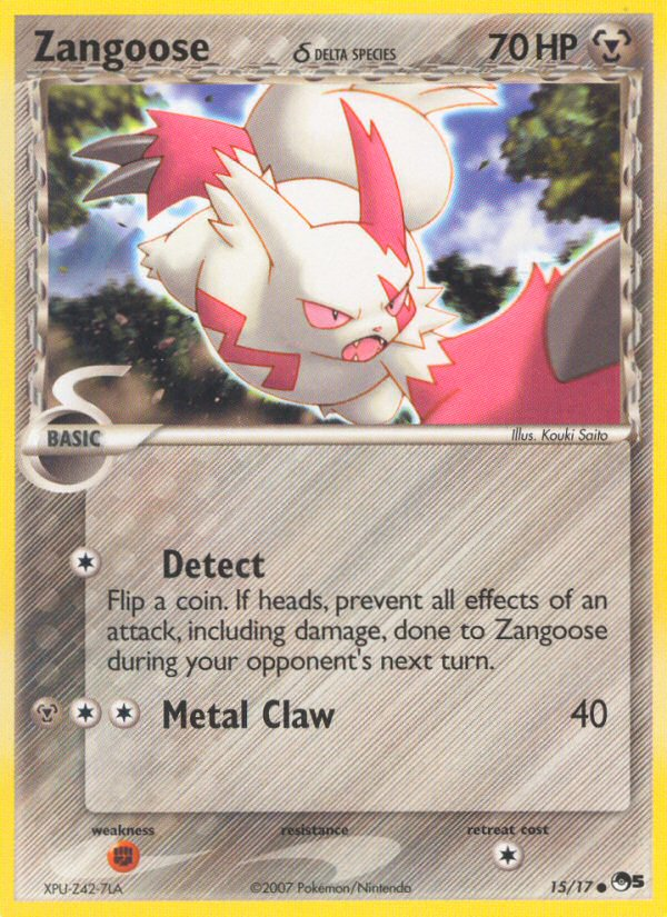 Zangoose (Delta Species) (15) [POP Series 5] - Deck Out Gaming