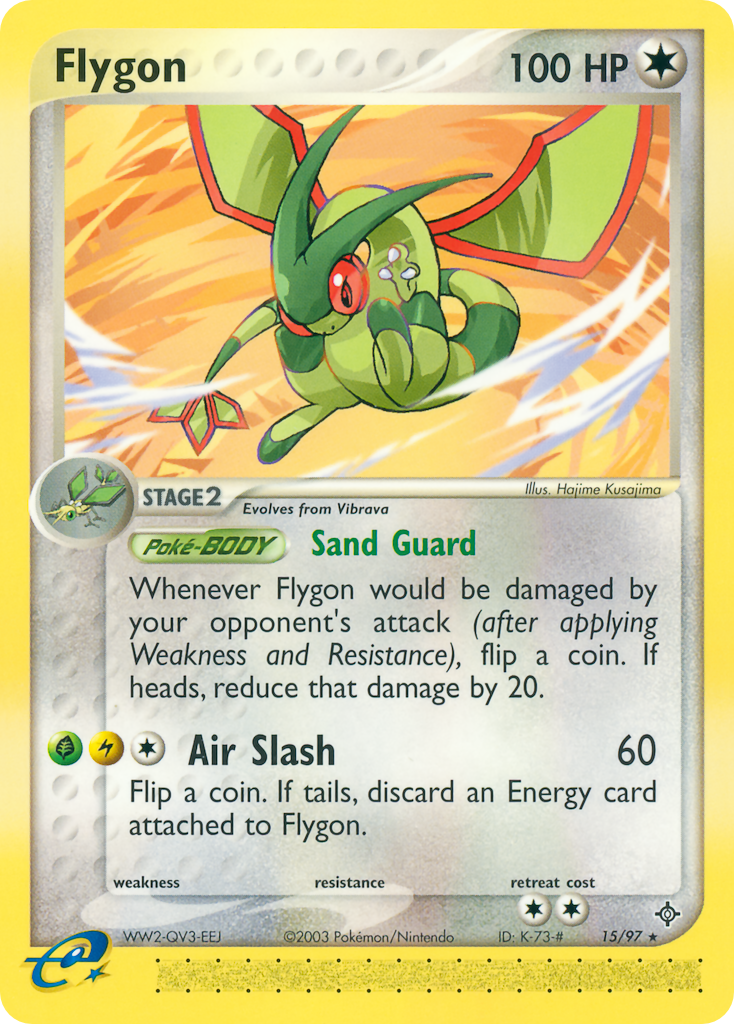 Flygon (15/97) [EX: Dragon]
