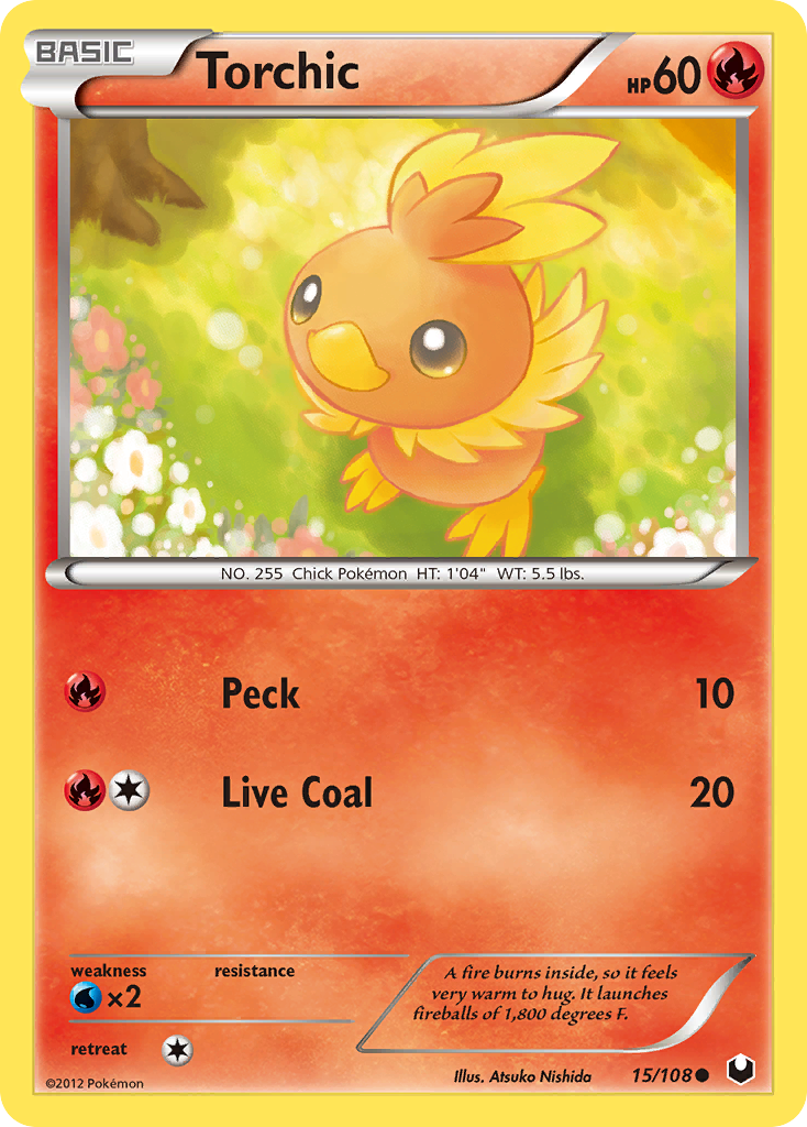 Torchic (15) [Dark Explorers] - Deck Out Gaming