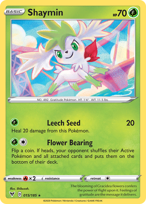 Shaymin [SWSH04: Vivid Voltage] - Deck Out Gaming