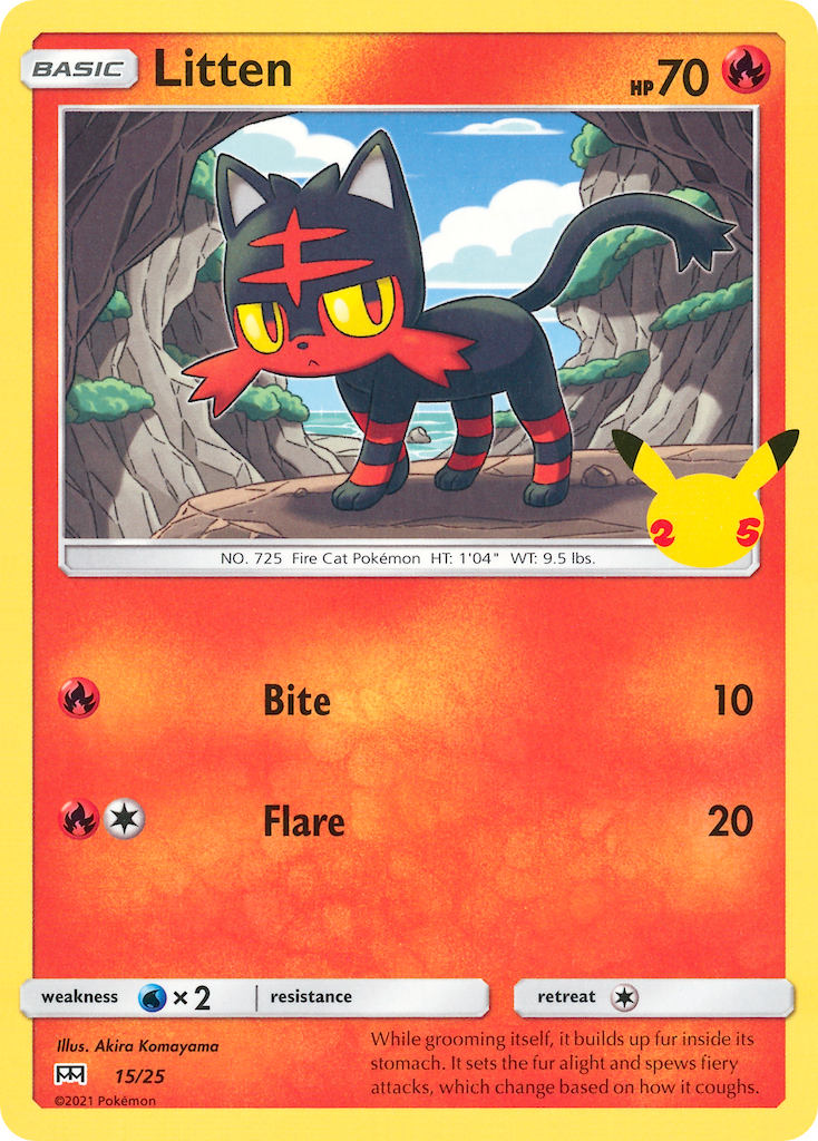 Litten [McDonald's 25th Anniversary Promos] - Deck Out Gaming