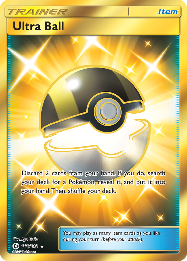 Ultra Ball (Secret) (161) [SM Base Set] - Deck Out Gaming