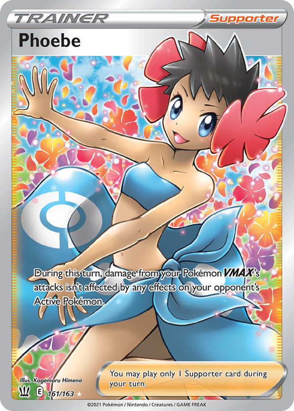 Phoebe (Full Art) [SWSH05: Battle Styles] - Deck Out Gaming