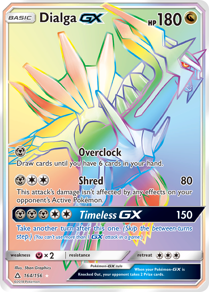 Dialga GX (Secret Rare) (164) [SM - Ultra Prism] - Deck Out Gaming