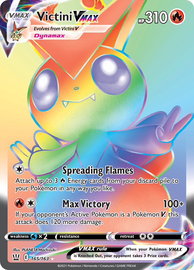 Victini VMAX (Secret) [SWSH05: Battle Styles] - Deck Out Gaming