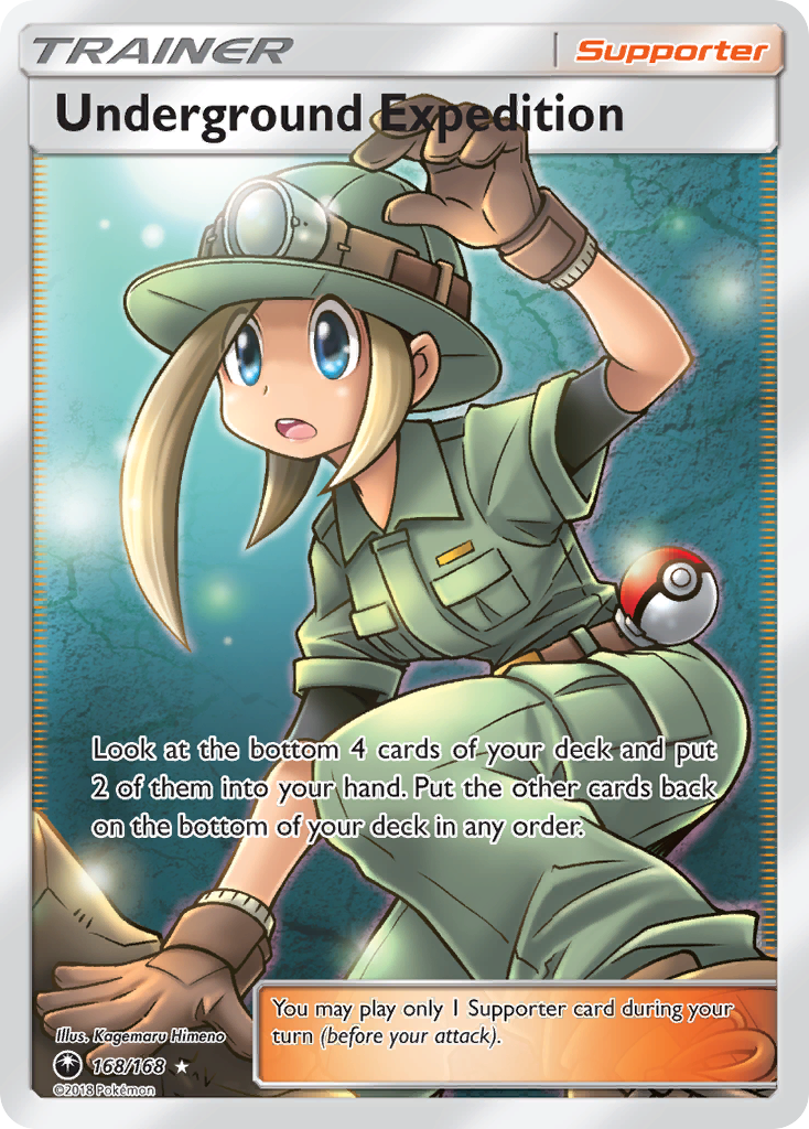 Underground Expedition (Full Art) (168) [SM - Celestial Storm] - Deck Out Gaming