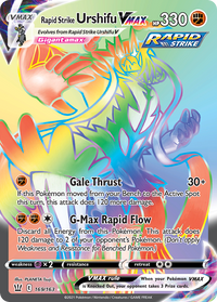 Rapid Strike Urshifu VMAX (Secret) [SWSH05: Battle Styles] - Deck Out Gaming