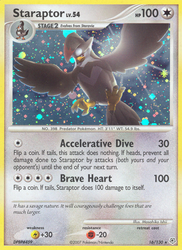 Staraptor (16) [Diamond and Pearl] Reverse Holofoil